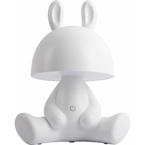 Leitmotiv Bunny lampada LED bianca design con coniglio 27 cm