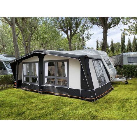 Auvent gonflable pour caravane Malia Air : - Développé compris entre 10,50 à 10,75 m (1/3)