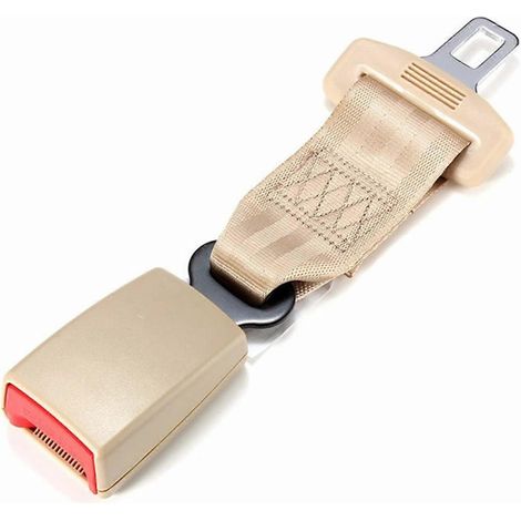 Car Safety Belt Buckle Steel Universal Safety Belt Extender 23CM for 20-22MM Tongue Clip Car Safety Belt (1/5)