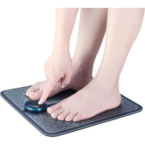 Appareil de massage des pieds USB électrique - 6 modes, 9 fréquences réglables, massage de la santé des pieds - Favorise la circulation sanguine, réduit les douleurs musculaires (1/5)