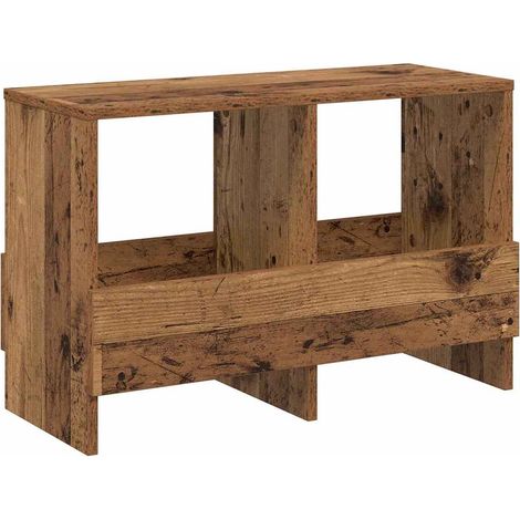 Maison Exclusive - Scaffale per riviste Legno vecchio 68,5 x 30 x 45 cm