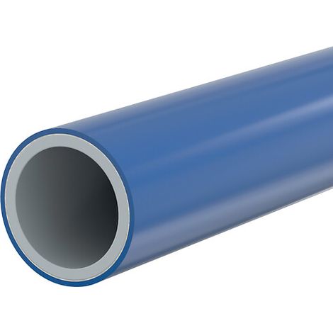 Tube PER nu bleu Ø20 - longueur 120 m - Comap