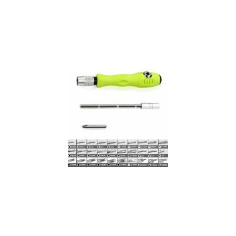 Set di cacciaviti a cricchetto magnetico 32 in 1 con 32 punte, cacciavite multifunzione, strumento di riparazione multifunzione - Crezuo