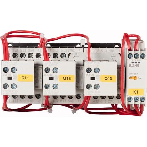 Ensemble démarreur étoile-triangle 7.5kW/400V/AC3 000100416 EATON SDAINLM12(24VDC) (1/4)