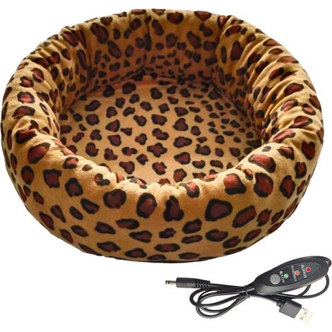 Coussin Chauffant pour Chats Tapis De Sommeil Chauffant USB À 3 (1/5)