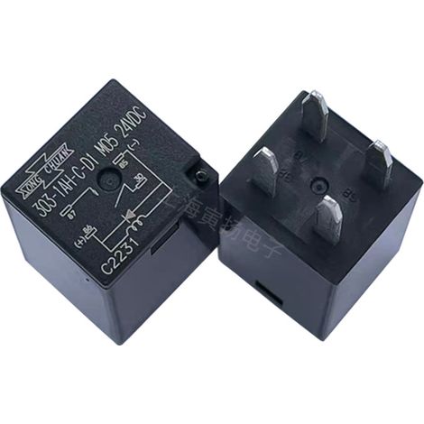 Relais automobile haute puissance Songchuan 303-1AH-C-D1 M05 24 V CC 20 A normalement ouvert