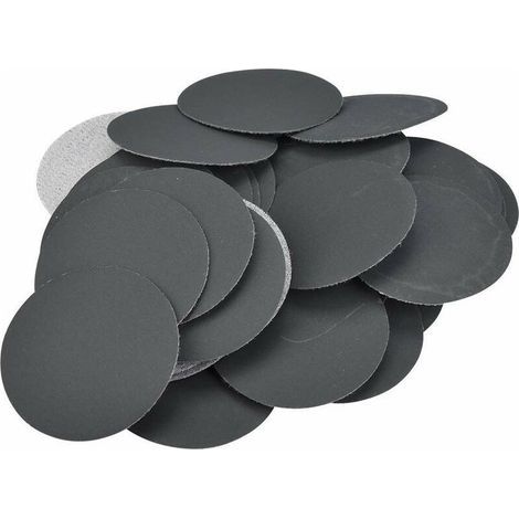 Jeffergarden 50 Stück (1500) Schleifscheiben, 50 mm, sortiertes Schleifpapier, Schleif- und Polierpapierkörnung für Exzenterschleifer (1/5)