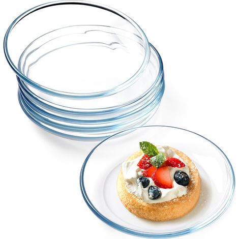 Assiettes réutilisables en plastique PET – lot pratique