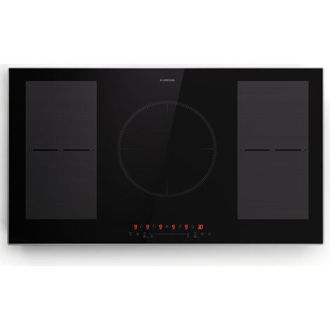 Klarstein Delicatessa 90 Hybrid Prime Placa de inducción encastrable 5 zonas 7200 W autónomo