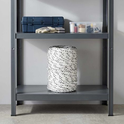 Allzweckseil Mehrzweckseil aus Polyester, runde Form, Weiß, 2 mm x 500 m - PANGIVO (1/5)