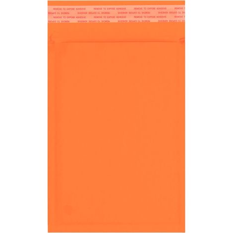 Briefumschlag 470 x 350 mm, orangefarbener Wellkarton, 10 Stück