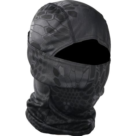 Balaclava - Head Hood - UPF 50+ - Breathable Polyester - For Outdoor Sports Skiing Cycling Motorcycling - One Size (1/2)