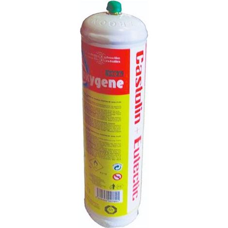 Bombola ossigeno da 1 litro - 110 bar. Utilizzabile con cannelli Flex 3000 e Flex 4000 LR4803004
