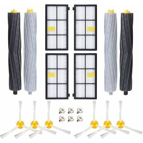 Roomba 800 900 Kit di accessori di ricambio Accessori per Irobot Sostituzione per Irobot Roomba Serie 850 800 851 860 865 866 870 871 876 880 885 886 890 891 896 900 960 966 980 990 (1/4)