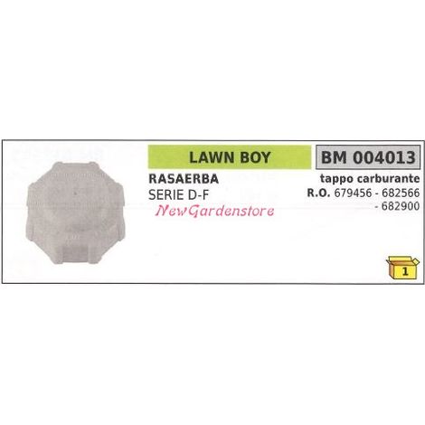 Tapón de llenado LAWN BOY motor cortacésped serie D F 004013