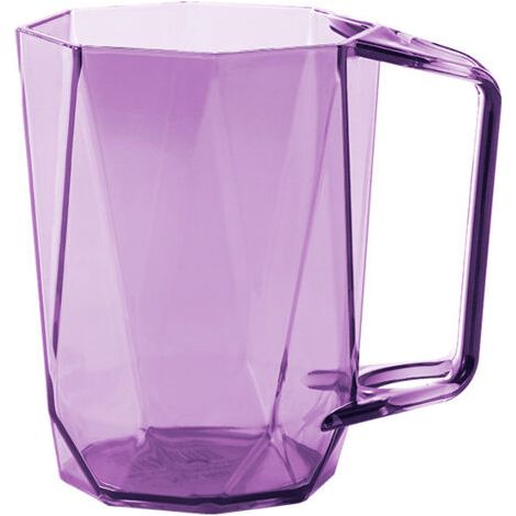 BUNTHAUS Tasse en plastique multifonctionnelle Utilisation quotidienne Tasse en acrylique(Violet) (1/5)
