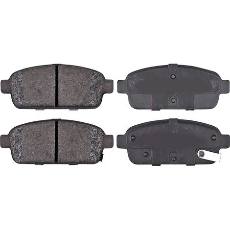 KIT PASTIGLIE FRENO POSTERIORI compatibile con CHEVROLET ORLANDO / PASTIGLIE FRENANTI AUTO OEM FDB4265, / SOSTITUZIONE DIRETTA / BASSA POLVERE / SILENZIOSO (1/4)