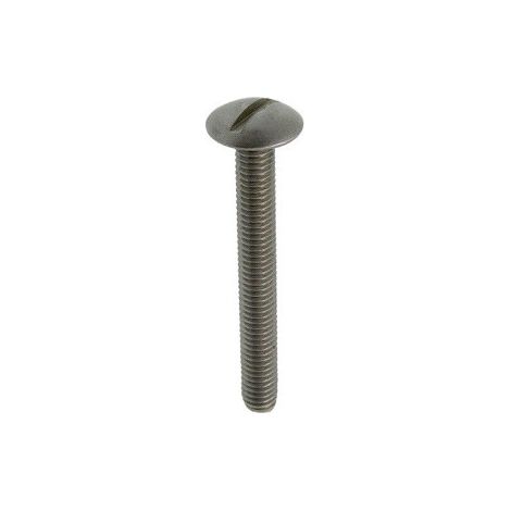 Vis Poêlier Tête Ronde Large à Fente Qualité Inox   vite bullone a testa tonda larga con fessura di qualità inox