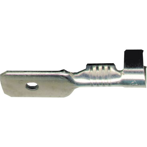 Vogt Verbindungstechnik 379908.60 Flachstecker  Steckbreite: 2.8 mm Steckdicke: 0.8 mm 180 ° Unisoli