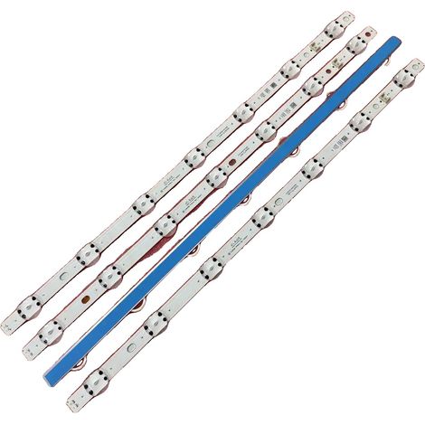 LED-Hintergrundbeleuchtungsstreifen, flexibles PCB, 1,6 mm Dicke, kompatibel mit 50UM7300/7400/7600/UN6950/7510, 60 Lumen, Gleichstrom-Stromquelle (1/5)