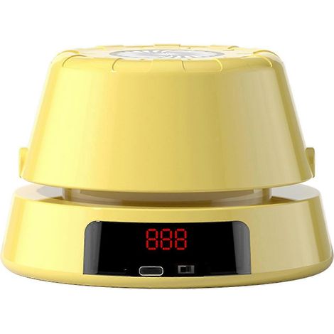 Corde à sauter électronique 1-10 niveaux réglables, machine de saut rechargeable avec compteur de rotations, équipement fitness portable pour entraînement cardio à domicile et en extérieur (1/3)