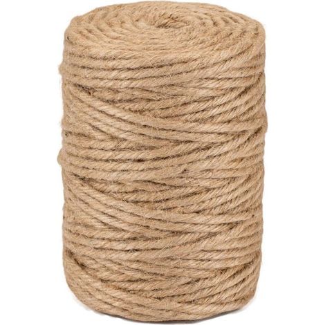 Ficelle de jute naturelle Ø5 mm ±100 m, naturelle (1/4)