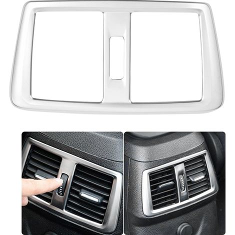 Cache de sortie d'air arrière chromé ABS compatible avec BMW 218i Gran Tourer F45 F46 (2015-2018) (1/5)
