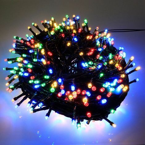 Guirlande Lumineuse LED - 50 Lumières - 7 Mètres - Pour Arbre De Noël - Sans Télécommande (1/4)