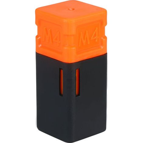 M4 Assortiment Rivet Ecrou Gun Mandrin Et Nez Piece Riveteuse Tip Metrique Remplacement Riveteuse Pistolet Partie Filetee Mandrin Pour La Main Nut Rivet, Ensoleillé (1/5)