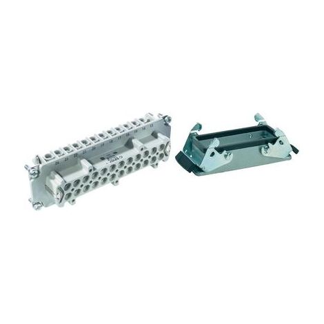 Lapp EPIC® KIT H-BE 24 conector industrial gris y negro