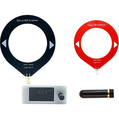 Récepteur Radio Compact SI4732 Pleine Bande 10 KHz-180 MHz, Radio de Poche LSB USB, AM, FM, avec Antenne.
