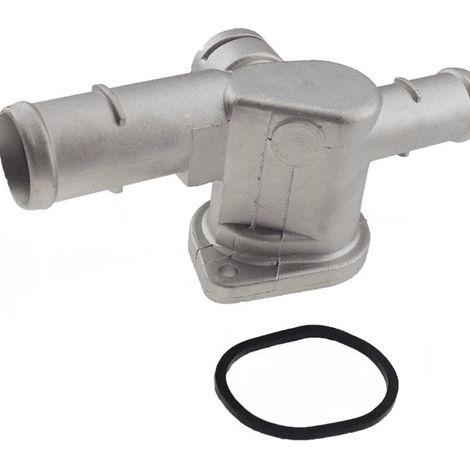 Kühlmittelschlauch-Flansch aus Aluminium passend für VW/Audi - 06A121133Q (1/5)