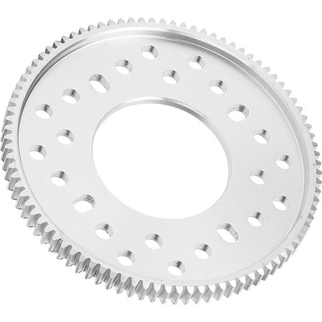 Zylindrisches Aluminium-Zahnrad mit 90 Zähnen, geradverzahnt, Untersetzungs- und Überdrehzahlkomponenten, 32 mm (1/5)