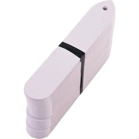 Étiquettes pour plantes, Zeaicos, lot de 100, PVC, blanc, 10 x 2 cm - Étiquettes pour plantes, Zeaicos, lot de 100, PVC, blanc, 10 x 2 cm (1/5)