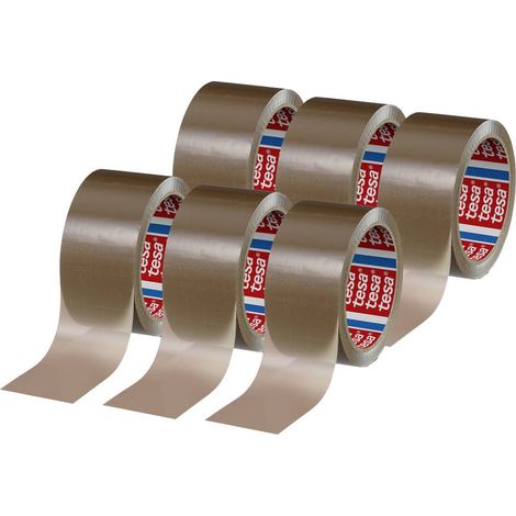 tesa tesapack 4280 PP 04280-00040-00 Nastro da imballo tesapack ® 4280 Marrone (L x L) 66 m x 50 mm 6 pz.