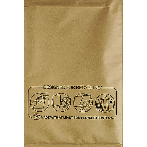 Bankers Box Borsa imbottita con bolle 350 x 470 mm (Numero 20) per protezione degli spedizioni, 50 buste