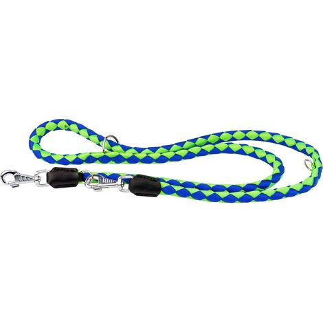 Ferplast TWIST MATIC GA Guinzaglio per l'addestramento di cani con moschettone automatico. Varie misure e colori. . Variante GA18/200 - Misure: Ø 18 mm x L 200 cm - Blu