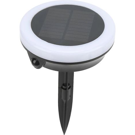 Solar-Bodenleuchte, Gartenlampe, Außenbeleuchtung für Wege, Hof und Einfahrt