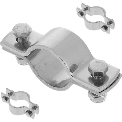 Protection cylindrique pour chaise, acier inoxydable, 3 pièces