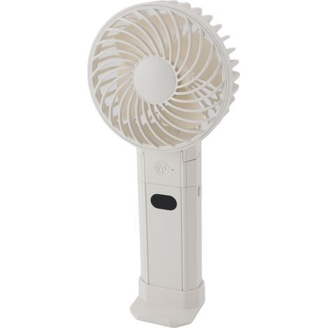 Ventilateur portable pliable à 3 vitesses, rechargeable par USB, mini ventilateur de bureau avec batterie de secours pour les voyages, l'extérieur et l'intérieur. (1/5)