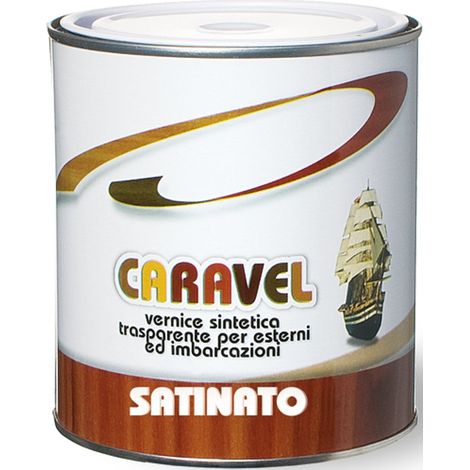 VERNICE CARAVEL 0,375 TRASPARENTE SATINATO
