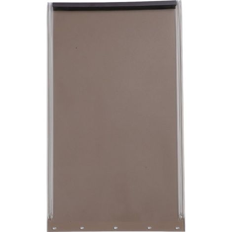 Ruban magnétique pour porte d'animaux, isolation thermique, en plastique souple et transparent, sans perforation (1/5)