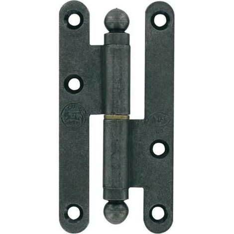 Bouvet Paumelle n°1 Jarrón rústico n°27 14x55 recto epoxi negro 9005 NF