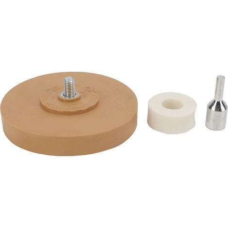 Gomme Roue Gomme Roue Colle Enlèvement Disque Caoutchouc Kit Caoutchouc Enlèvement Roue Ensemble Ustensile Solide Joint Dissolvant (1/5)