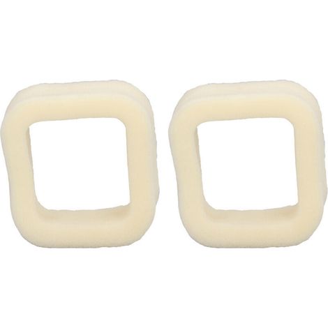 2-Piece Washable Polyester Fiber Air Filter for Lawnmowers, Compatible with 443 and 436 Trimmers (1/5)