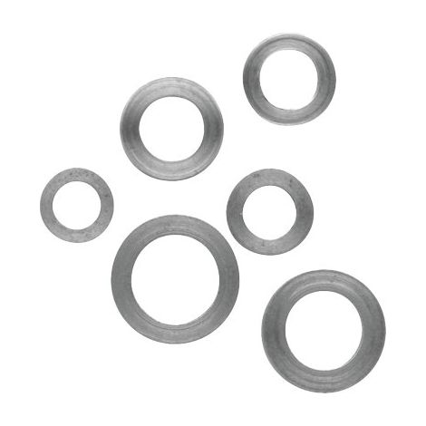 RONDELLA CERNIERA A SALDARE 513/Z IBFM - ACCIAIO ZINCATO MM 12X20X3 CF=PZ 25