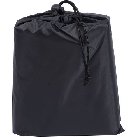 286x122cm Portable Boat Protective Cover Sunproof Rainproof Dust Proof Cover for Outdoor UseBlack