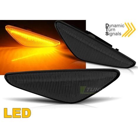 Paire de clignotant repetiteur BMW X4 F26 de 2013 a 2018 Fume Led Dyn-35996067 (1/3)