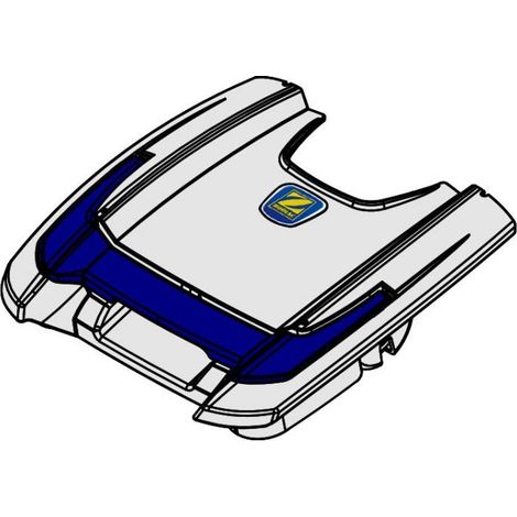 Tapa transparente Zodiac TornaX RT 3200 Ref. R0764300