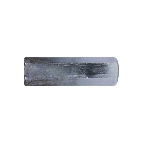 Verbindungsmutter (Distanzmutter) M 10 x 40 mm, Stahl verzinkt (1/4)